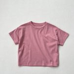 Baby Solid Color Thin Style Fashion Unisex T-Shirt - Image 23