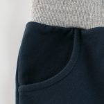 Baby Boy Bear Print Pattern Color Matching Design 2022 Summer New 5-Point Casual Pants - Image 5