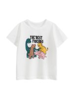 Summer Boys’ Cartoon Animals Pattern T-shirt in European and American Style - Image 8