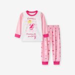 Spring and Autumn Baby Kids Girls Cartoon Pattern Long Sleeves Top and Pants Casual Pajamas Clothing Set - Image 8