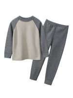 Arrival Autumn Kids Unisex Long Sleeves Simple Casual Top and Solid Color Long Trousers – Clothing Set - Image 29