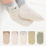 Spring Baby Breathable Animals Cartoon Color Patchwork Socks