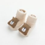 Baby Cartoon 3D Doll Patched Pattern Non-Slip Floor Socks - Image 7