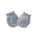 Newborn Baby Solid Color Soft Cotton Gloves For All Seasons - Image 13