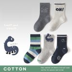 Autumn Arrival Baby Girls Breathable Cute Pattern Socks 1 Lot=5-Pair Set - Image 21