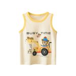 Baby Cartoon Print Pattern Sleeveless Crewneck Tops - Image 22