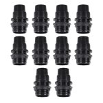 E14 Socket Bulb Holder Edison Small Screw Black Plastic Lamp holder~4357 - Image 10