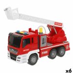 Fire Engine with Light and Sound Speed & Go 26 x 14 x 9 cm (6 Units)