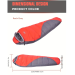 NNETM Lightweight Mummy Sleeping Bag for Camping & Travel - Image 4