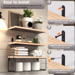 Wall Mounted Floating Shelves - Image 4