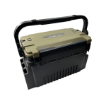 Double-Layer Outdoor Storage Box with Adjustable Dividers