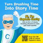 Captain Cavity Kids Character Toy Toothbrush - Image 3