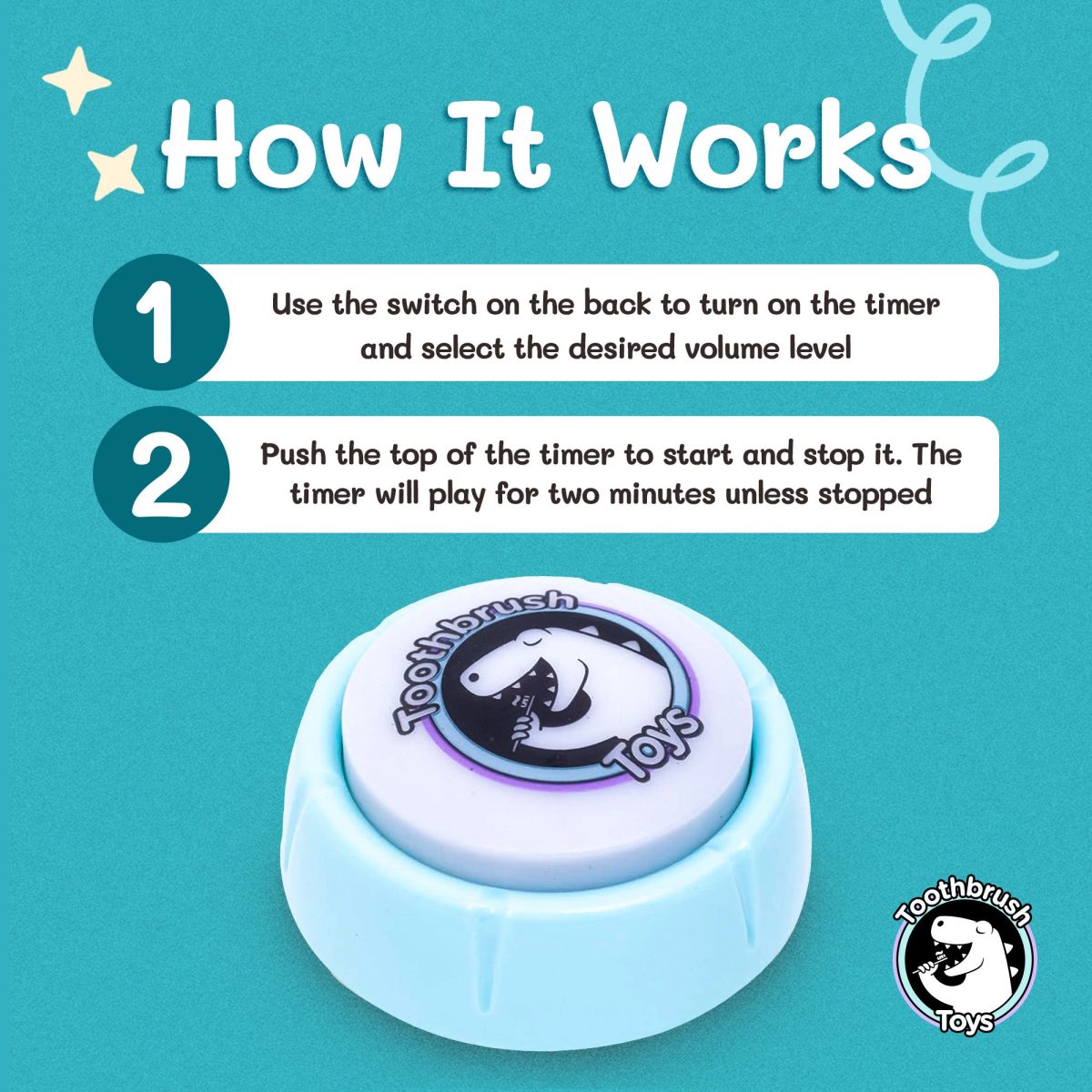 Kids Toothbrush Timer With Music by Toothbrush Toys - Image 2