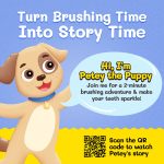 Petey the Puppy Toothbrush for Kids With Bonus Brush - Image 3