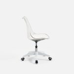 Transparent Ice White Chair - Image 5