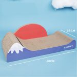 Under Mount Fuji Blue Cat Scratching Board - Image 4