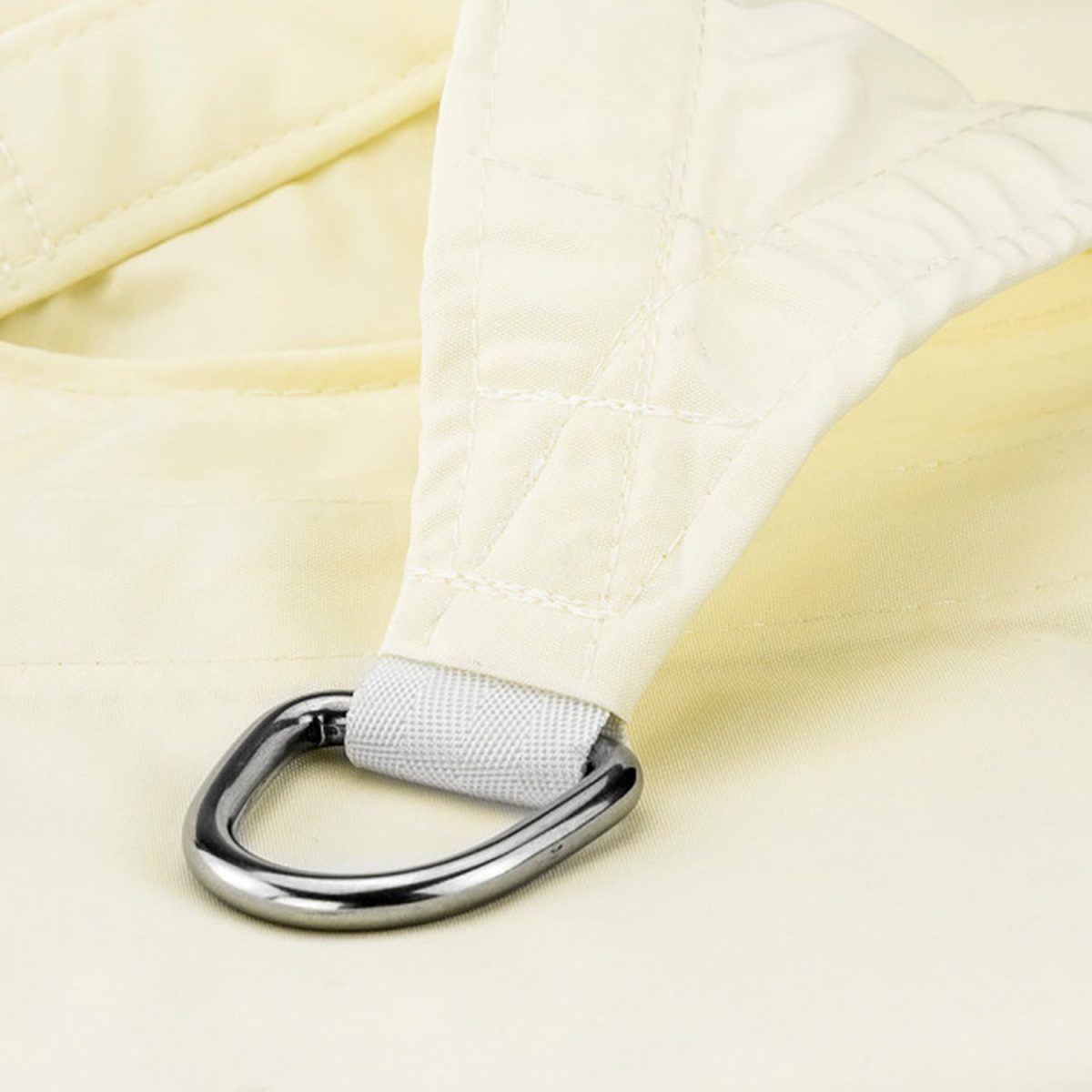 NNEDPE Waterproof Outdoor Shade Sail Canopy Sun Cloth  Square 4x4M - Image 4